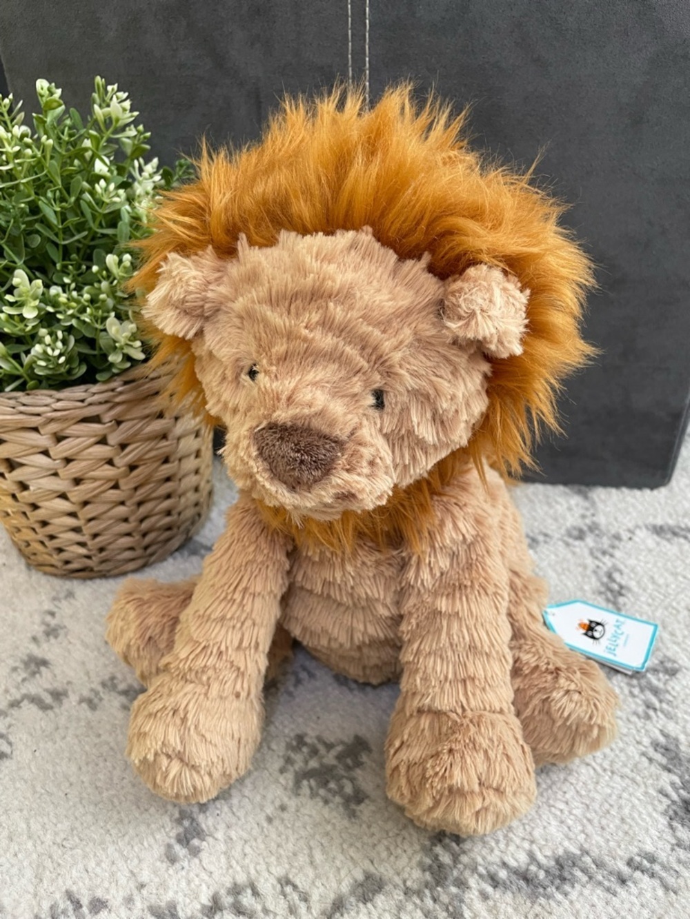 JELLYCAT Fuddlewuddle Lion Plush Stuffed Toy